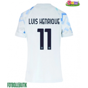 Inter Milan Luis Henrique #11 Bortatröja Kvinnor 2025-26 Kortärmad
